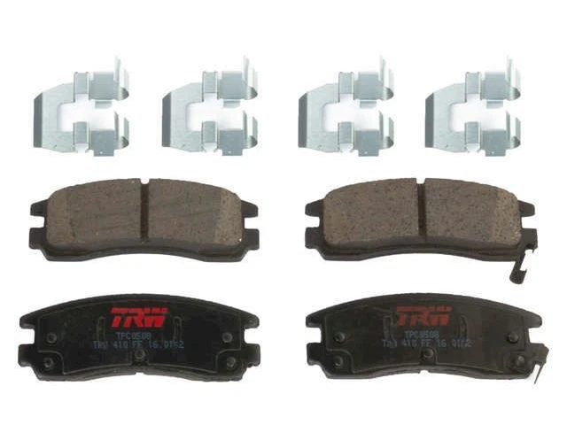 Rear Brake Pad Set For 1992-1993, 1995-1999 Buick Riviera 1996 1997 1998 TV586CW - Image 1 of 1