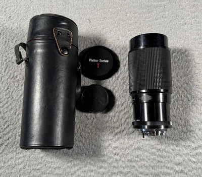 Vivitar Series 1 70-210 mm f/3.5 VMC Macro Zoom Lens Minolta MD Mount - Tested - Image 1 of 4