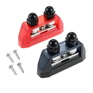 Bloque de distribución DC BusBars con pernos M10 para sistemas de alimentación de tierra positiva - Imagen 1 de 5