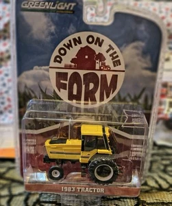 Greenlight Collectibles 1/64 - 2018 down on the farm 1983 yellow diecast tractor - Picture 1 of 1