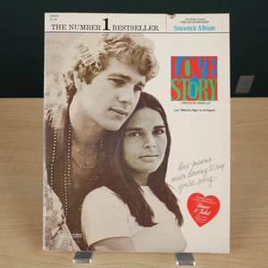 Vintage 1970 Theme From Love Story/Souvenir Music Album + Sheet Music + 11 Pcs - Picture 1 of 8
