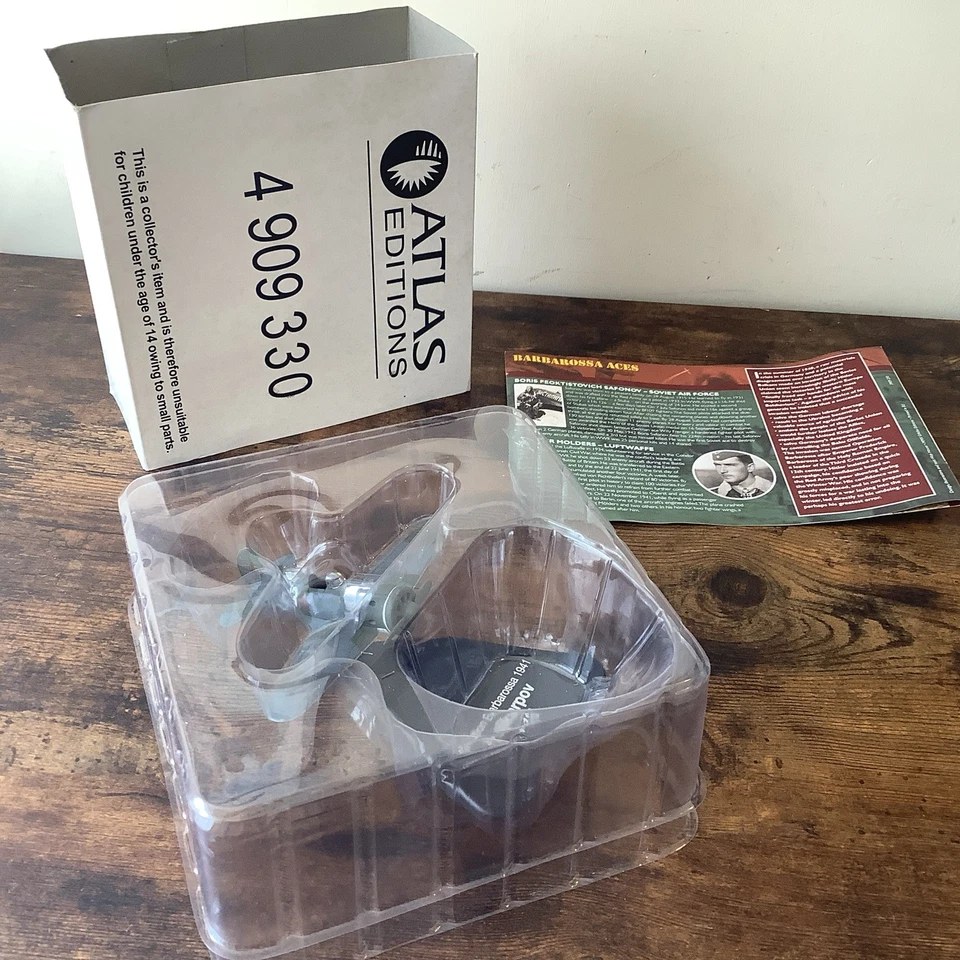 Atlas Editions 15cm Long 4909330 - Polikarpov I16 Operation Barbarossa 1941 - Image 1 of 4