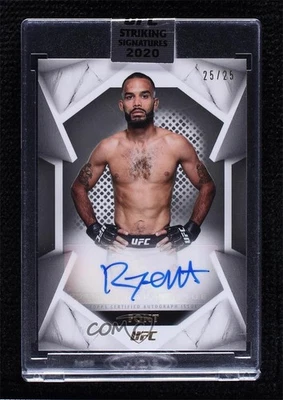 2020 Topps UFC Striking Signatures Silver /25 Rob Font #STS-RF Rookie Auto RC - Image 1 of 2