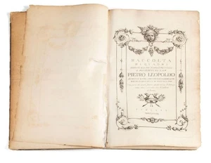 Rare Lge. Folio 1778, PAINTINGS LEOPOLD II AS GRAND DUKE OF TUSCANY. Engravings - Imagen 1 de 19