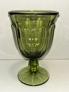 Vintage Noritake Provincial Moss Green Wine Glasse Goblet - Picture 1 of 7