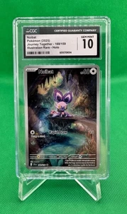 2025 Pokemon JTG EN Illustration Rare #169 Noibat CGC 10 GEM MINT - Picture 1 of 1