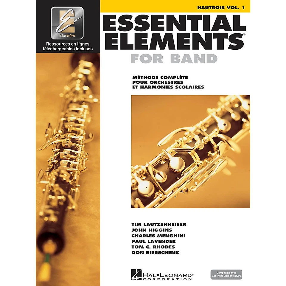 Essential Elements EE2000 Oboe (French Edition) Book Audio Online - Image 1 of 1