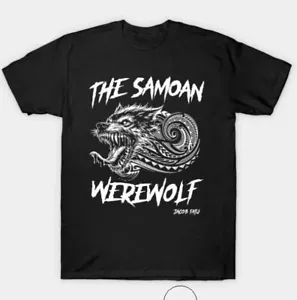 The Samoan Werewolf Jacob Fatu T-Shirt Size S-5XL - Black - Picture 1 of 3