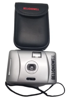 BELL & HOWELL Point And Shoot 35MM Film Camera "Focus Free" 28MM Lens W Case-New - Image 1 of 4