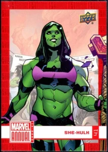 2020-21 Upper Deck Marvel Annual | She-Hulk (Base) #41 - Picture 1 of 2
