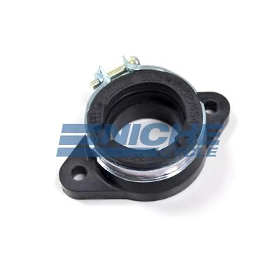 Colector adaptador brida goma carburador Mikuni 75 mm 40 mm espiga 990-842-007 Foto 1 de 2