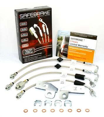 Falcon BA RTV Ute 2003-2005 brake upgrade - SAFEBRAKE Performance Hoses - Image 1 of 4