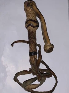 BROWN BRAIDED KEYCHAIN - Picture 1 of 1