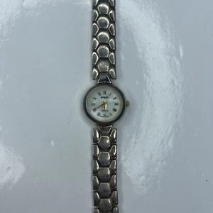 E Folio Damas Plata Retro Japón Madre Perla Plata Inoxidable Sin Probar - Imagen 1 de 6