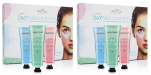 Belle Azul 360 Mask Collection - 3 Piece Face Mask Kit with Shea Butter (2 Pack) - Picture 1 of 1