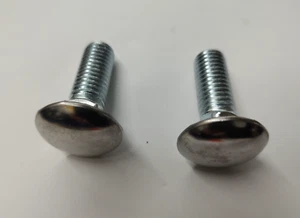 (Qty of 2) Bumper Bolt Stainless Capped 1/2"-13 x 1-1/2 In - Picture 1 of 3