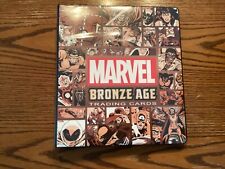 2012 Rittenhouse Marvel Bronze Age Complete Base Set & Vinyl Parallel Set
