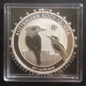 Australia 2017 1 oz. Silver Kookaburra Fabulous 15 F15 Privy Mark 5,362 Mintage - Picture 1 of 5