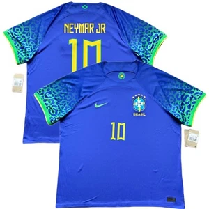 2022/23 Brazil Away Jersey #10 Neymar Jr 2XL Nike World Cup Brasil kit - Picture 1 of 15