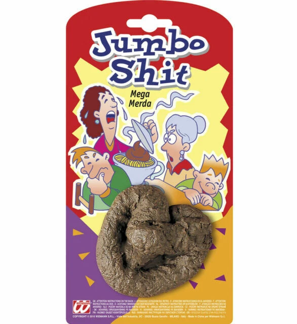 Widmann 4952J Jumbo Shit Mega Merda Cacca Finta - Marrone