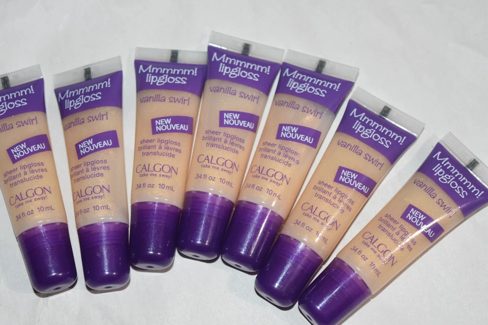 7x Calgon take me away sheer lipgloss Mmmmm! - Vanilla Swirl - Image 1 of 1