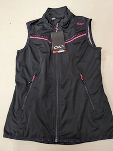 CMP Damen Vest Weste Größe 38/S Schwarz 31A7526 U423 Fahrrad Damenweste - Bild 1 von 3