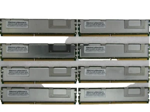 32GB KIT 8X4GB DELL 5300 FBDIMM PRECISION R5400-N T5400 T7400 RAM MEMORY - Picture 1 of 3