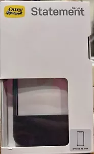 OtterBox STATEMENT SERIES Hülle für iPhone Xs Max - Storm Gray & Clear 77-60370 - Bild 1 von 7