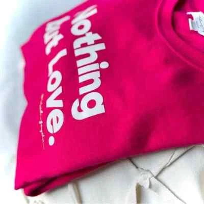 SPIRITUAL GANGSTER | M | Suéter Rosa Caliente Nothing But Love Savasana Precio de venta sugerido por el fabricante 78 USD Foto 1 de 4