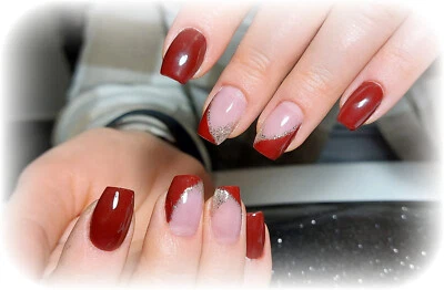 Premium Farbgel Bordeaux Rot (FGMS-50)  & deckend - Bild 1 von 3