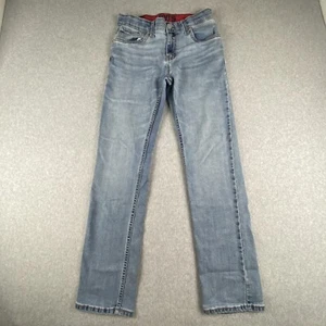 Levis Jeans Youth 14 27x27 Blue Denim Stretch Casual School Classic - Picture 1 of 17