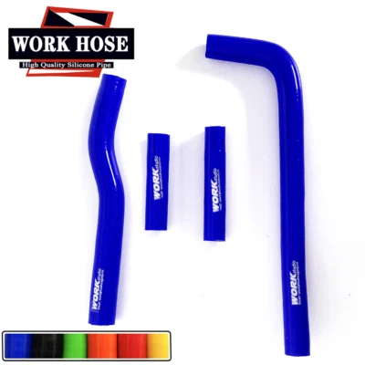 Blue Silicone Radiator Hose fit 2001-2005 Yamaha YZ250F;2001-2006 WR250F 2002 03 - Image 1 of 4