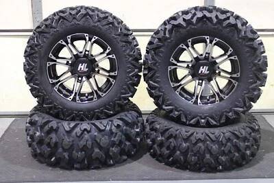 POLARIS SPORTSMAN 850 27" RIP SAW RADIAL ATV TIRE & 14" HL3 M WHEEL KIT POL1CA - Image 1 of 4
