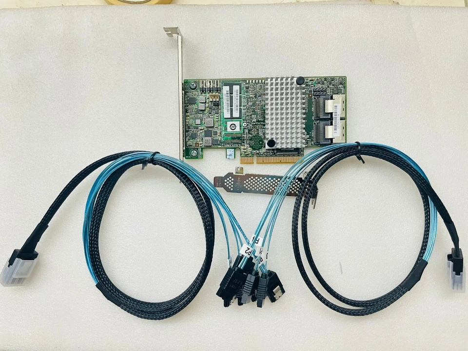 LSI 9272-8I 8-Port 6Gbps PCI-e IT MODE FW:P20 S2308 9207-8 I+2*SFF8087 SATA - Image 1 of 4