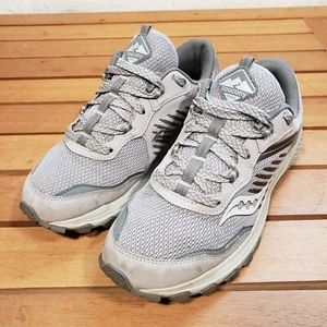 Saucony Women's Excursion TR 15 Gray/Lavender Trail Running Shoes Size US 10W - Picture 1 of 12
