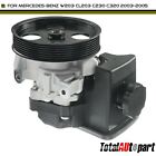 Power Steering Pump w/ Pulley for Mercedes-Benz W203 CL203 C230 C320 2003-2005