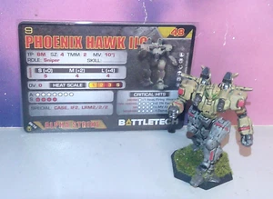 BATTLETECH PHOENIX HAWK IIC MECH (CATALIZADOR, PLÁSTICO, PINTADO) - Imagen 1 de 6