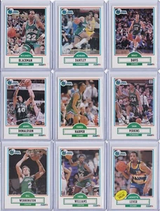 Dallas Mavericks 1990-91 Fleer Basketball Team Set 9 Cards - Picture 1 of 5