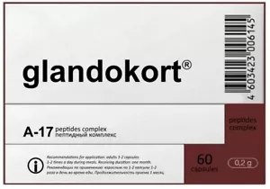 A-17 Glandokort Natural Khavinson Nebennierenpeptid Bioregulator 60 Kapseln - Bild 1 von 2