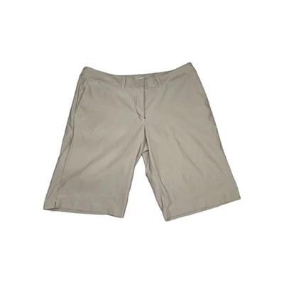 Шорты для гольфа Nike 8 женские коричневые с карманами на молнии спереди Performace Chino - Изображение 1 из 3