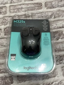 Logitech M325s Wireless Optical Ambidextrous Mouse Black  New In Package - Picture 1 of 4