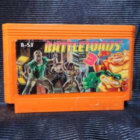 BATTLETOADS 3 Famiclone Pegasus cartuccia 8bit Famicom 60pin Nes gioco Dendy anni 90