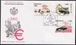 MONACO Sc #2270-2 FDC MERCEDES & CITROEN CARS, INVENTED by JEWISH ENTREPENEURS - Picture 1 of 1