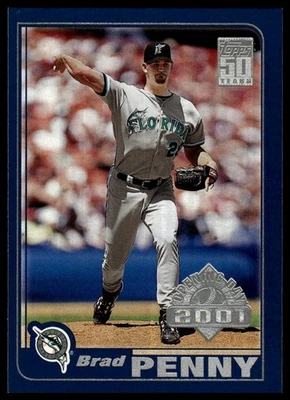 2001 Topps Opening Day #54 Brad Penny - Image 1 of 2