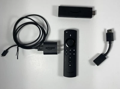 Amazon Firestick 4K Modelo E9L29Y Con Control Remoto por Voz Alexa Cable USB Probado Foto 1 de 4