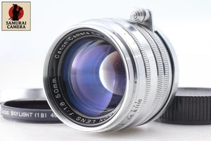 [Near MINT] Canon 50mm f/1.8 Lens Black LTM L39 Leica Screw Mount From JAPAN - Picture 1 of 10