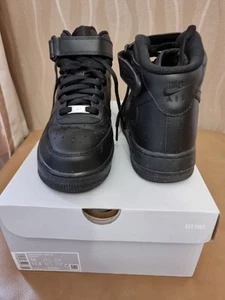 Nike Air Force 1 High '07 "Triple Black" CW2290-001 - Herren schwarz Größe UK 9 - Bild 1 von 16