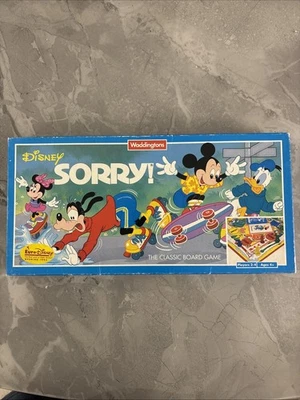 Disneys Vintage Board Game “Sorry” By Waddingtons - Image 1 of 4