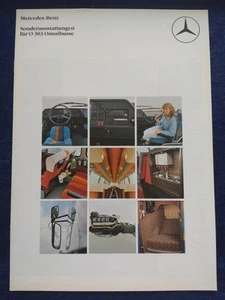 MERCEDES Sonderausstattungen O 303 Omnibusse Prospekt 8.1983 - Bild 1 von 6