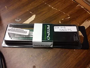 AMP RAM Stick DDR2 512MB 5300 PC - Picture 1 of 2